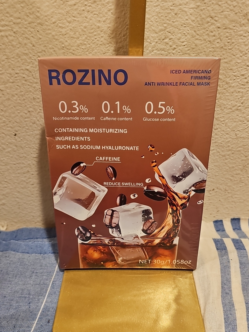 Rozino Ice Americano Firming Mask (5 Mask)